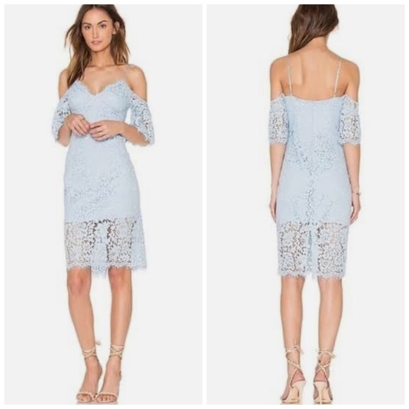 Bardot Karlie Cold Shoulder Lace Dress - Picture 6 of 16